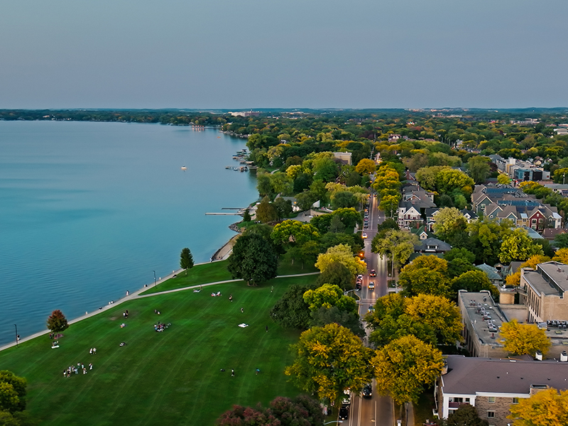 Homes on the Lake